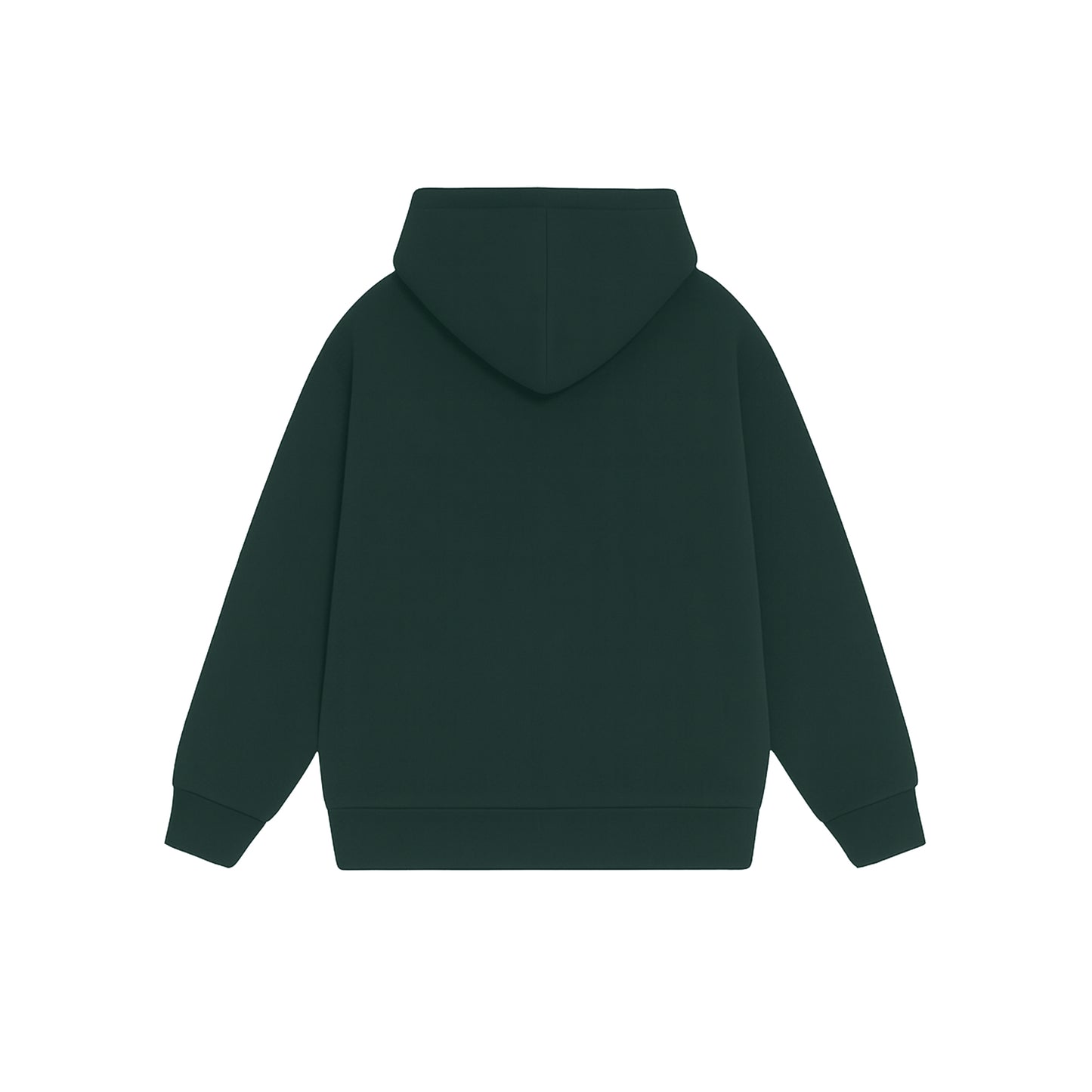 BOTTLE GREEN OVERSIZED HOODIE