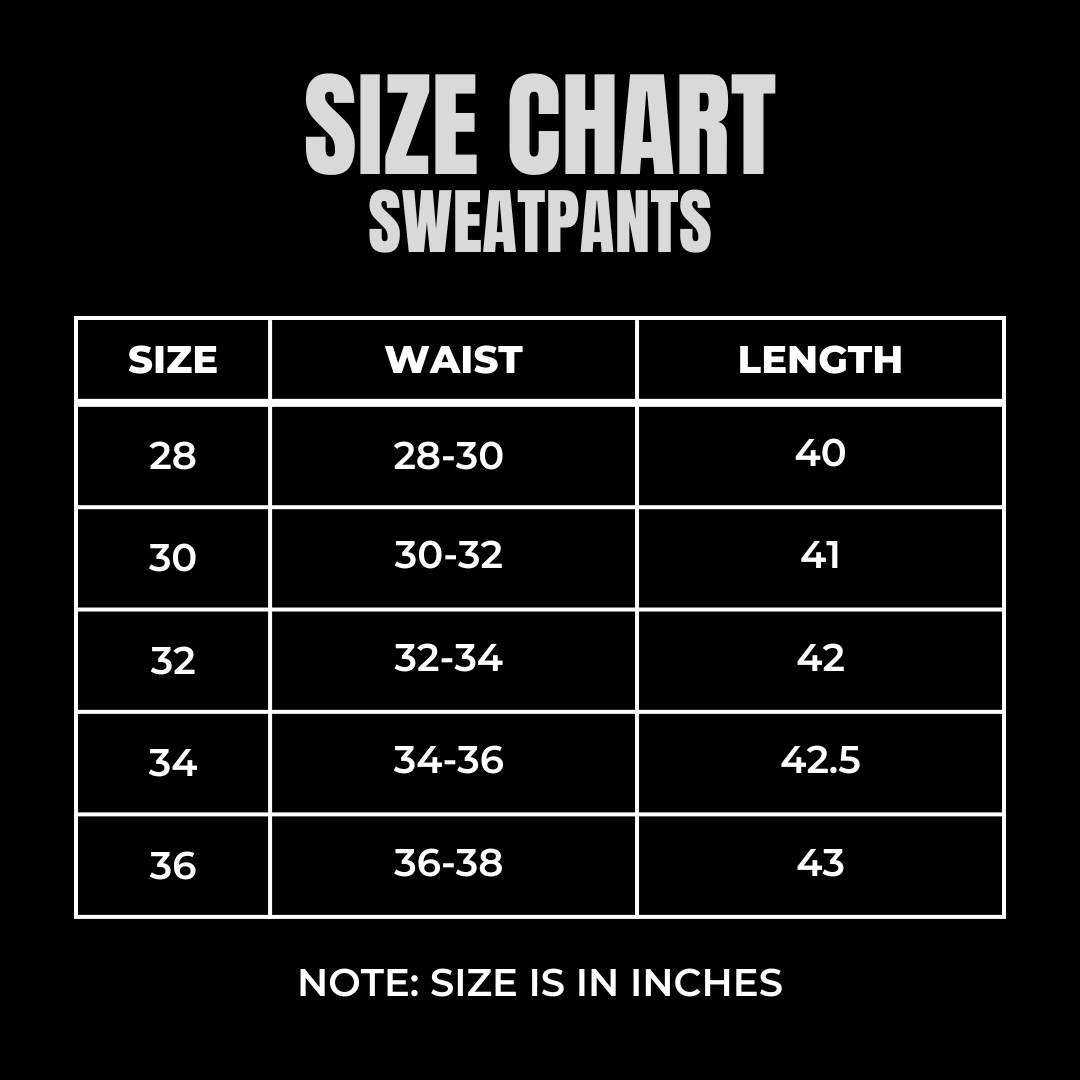 Black Baggy Sweatpants