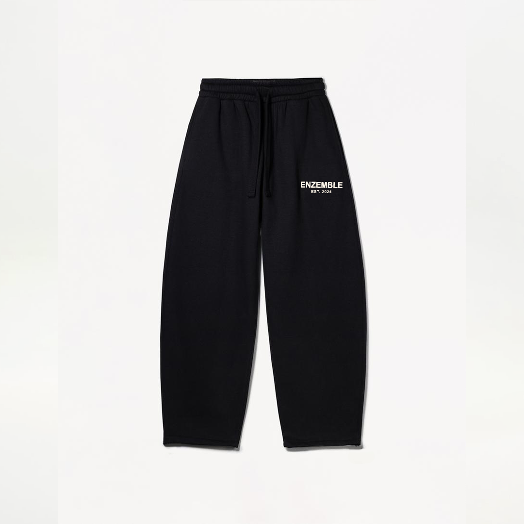Black Baggy Sweatpants