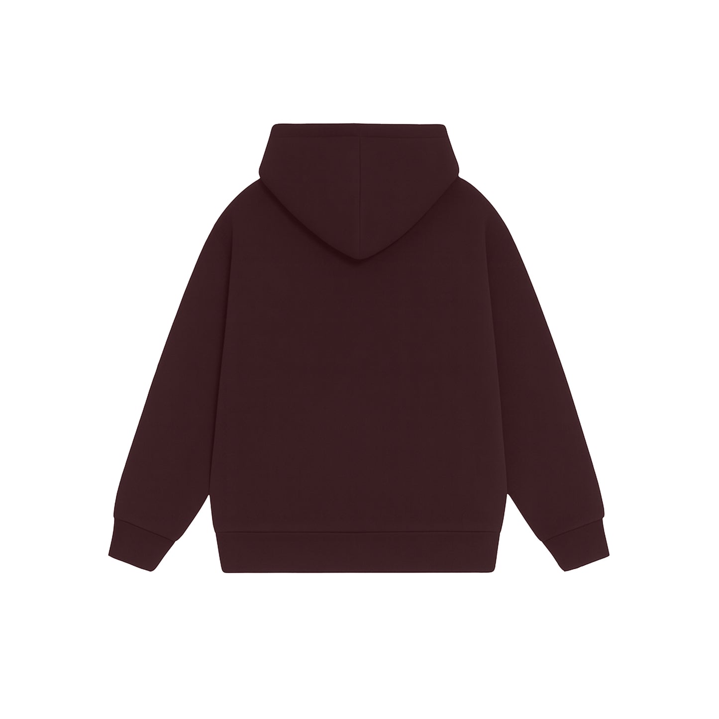 WINE OVERSIZED HOODIE