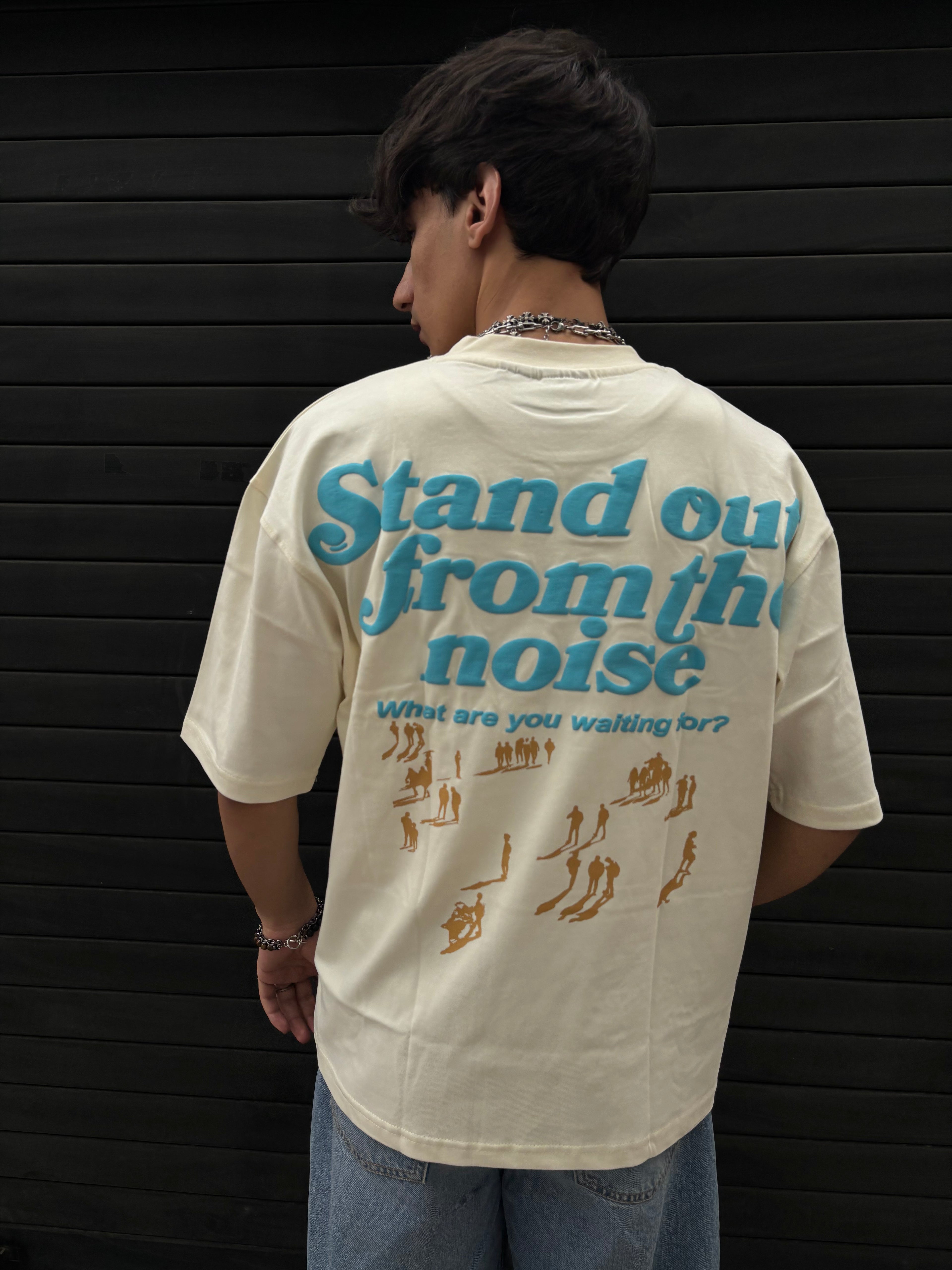 Stand Out From The Noise Oversized Tee
