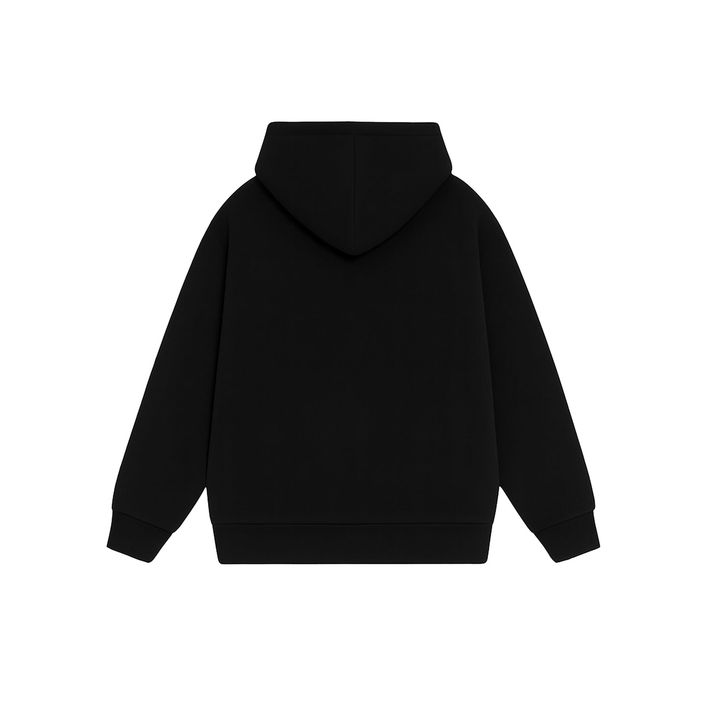 BLACK OVERSIZED HOODIE