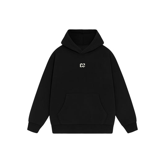 BLACK OVERSIZED HOODIE