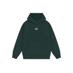 BOTTLE GREEN OVERSIZED HOODIE