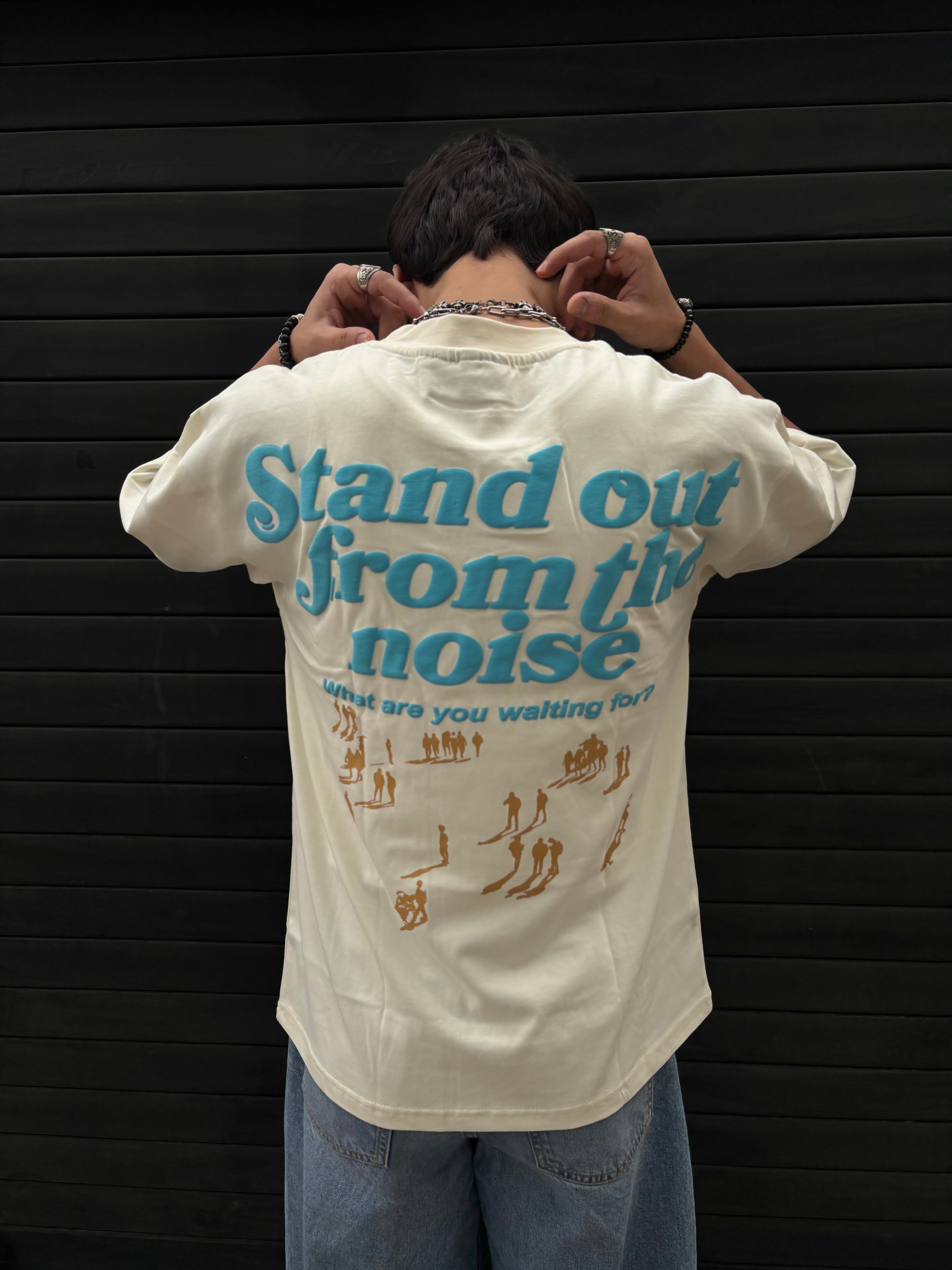 Stand Out From The Noise Oversized Tee