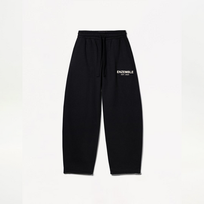 Black Baggy Sweatpants