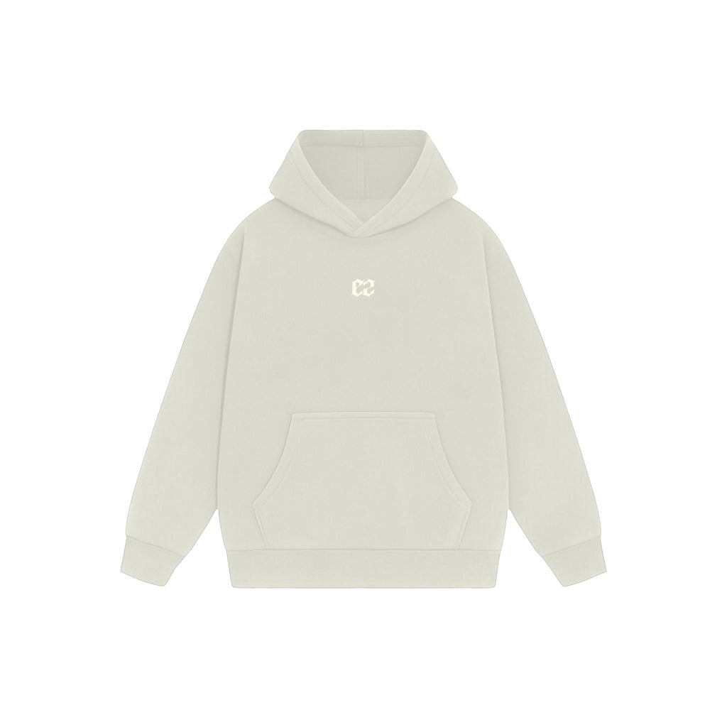 OFF WHITE OVERSIZED HOODIE