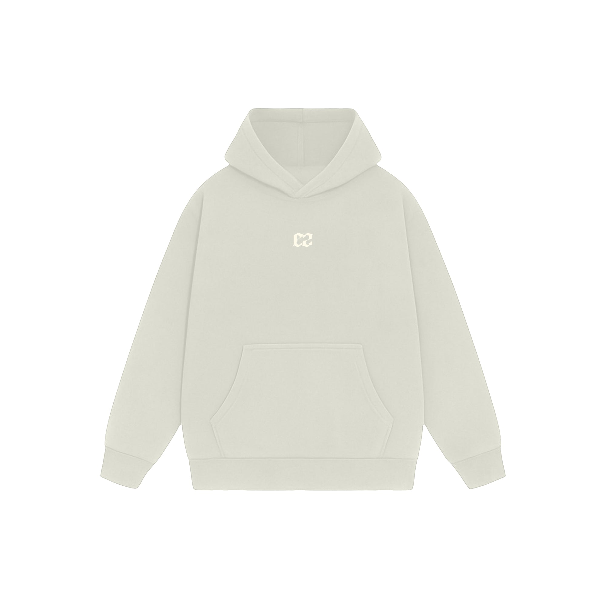 OFF WHITE OVERSIZED HOODIE