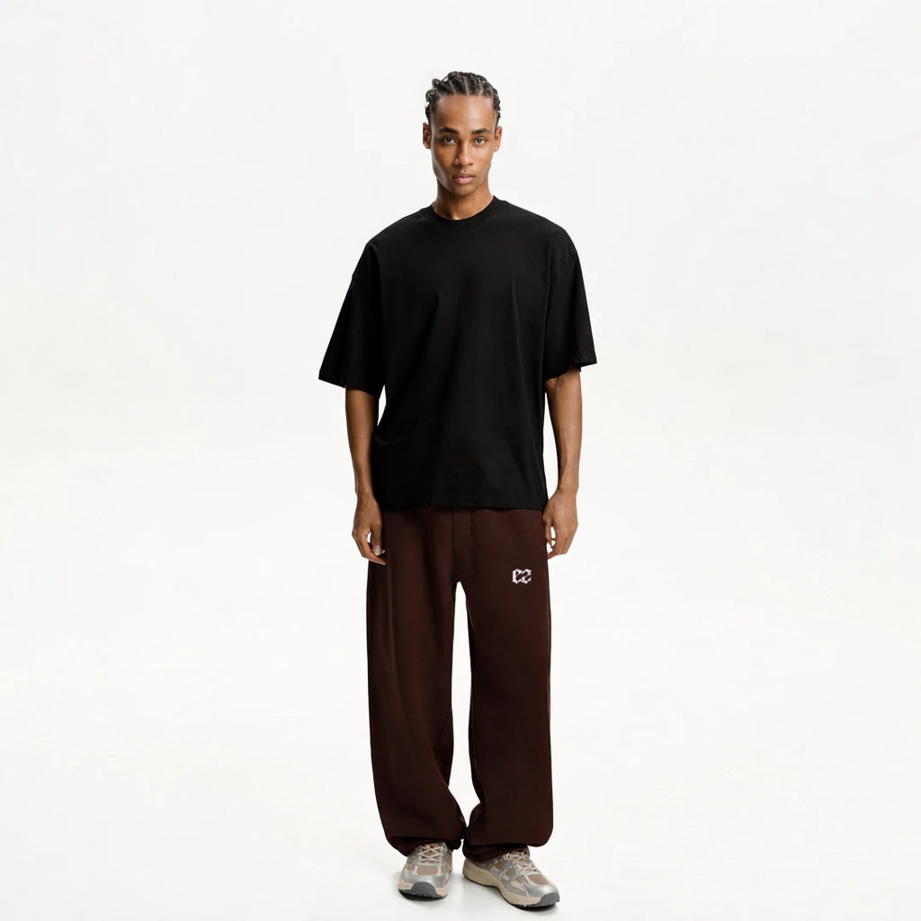 Chocolate Brown Oversized Sweatpant