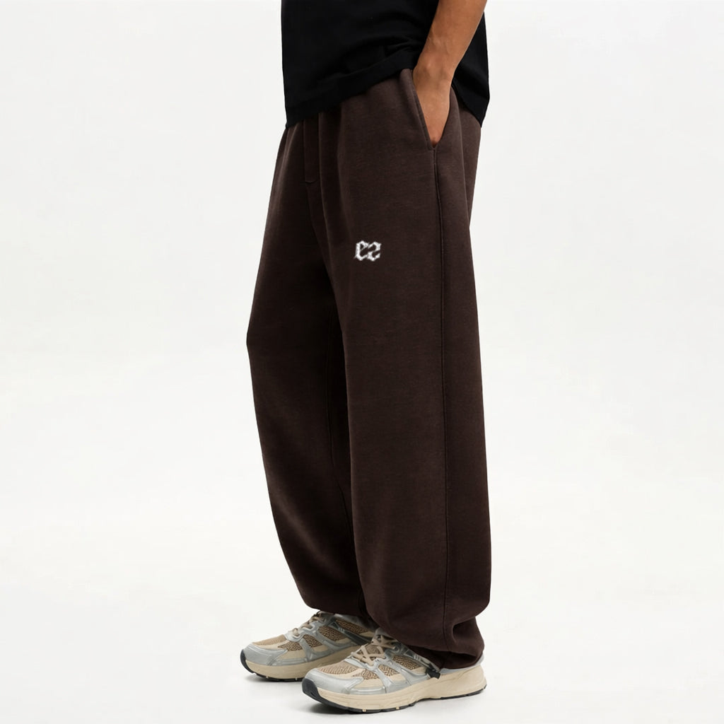 Chocolate Brown Oversized Sweatpant