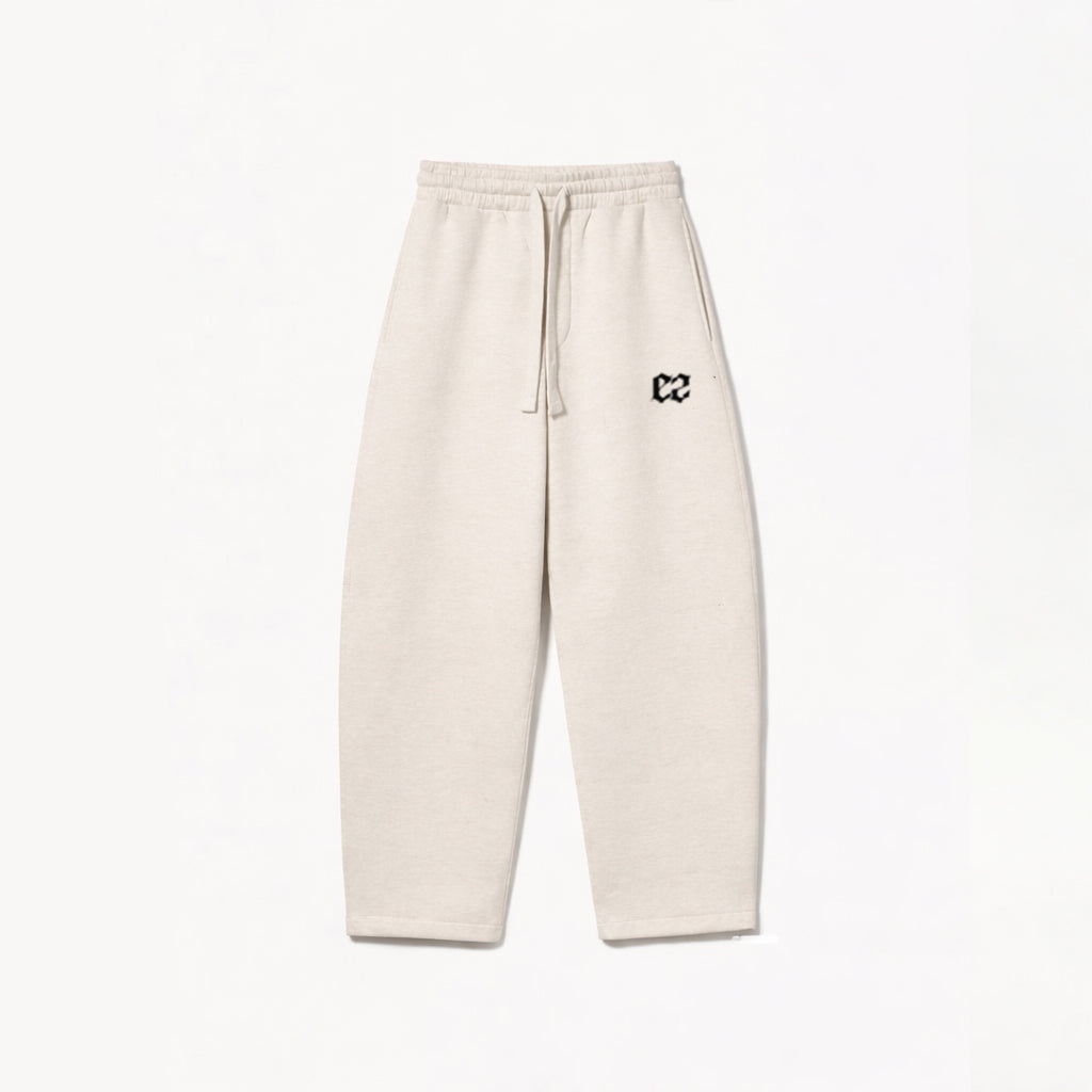 Cream White Oversized Sweatpant