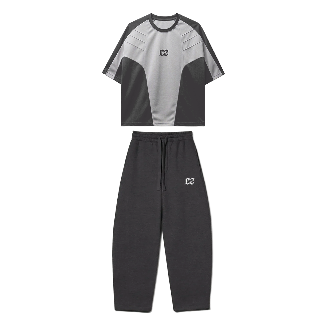 Monogrey Co-Ord Set