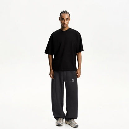 Charcoal Black Oversized Sweatpant