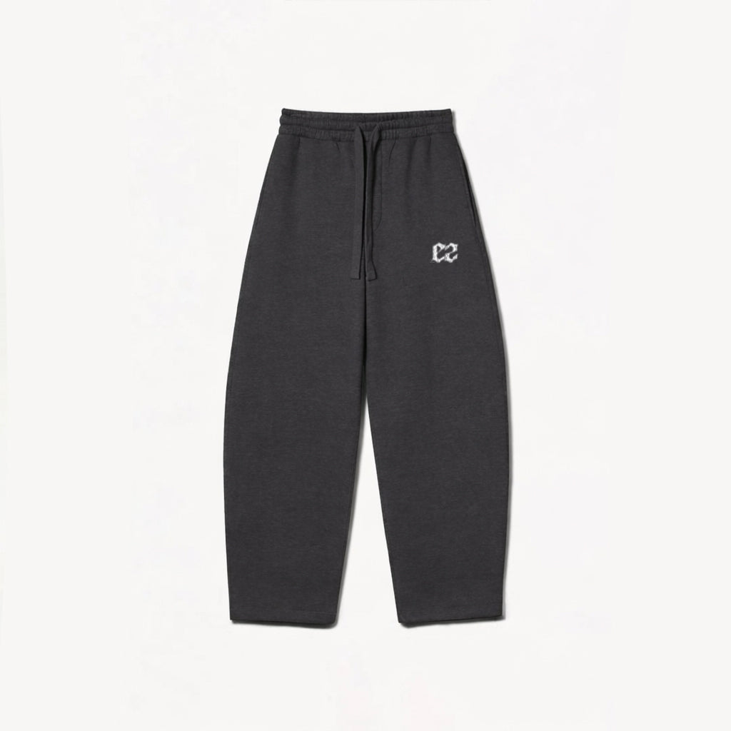 Charcoal Black Oversized Sweatpant