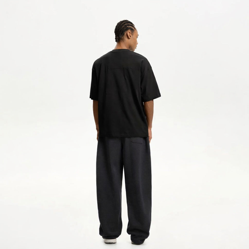 Charcoal Black Oversized Sweatpant